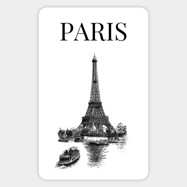 Paris Sticker by SummerTshirt